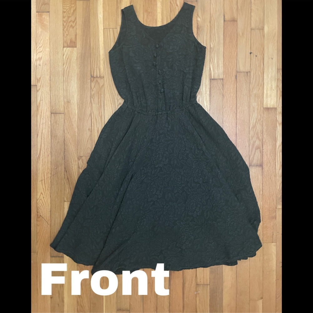 Emerald green like sundress (floral pattern)